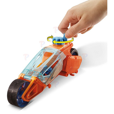 Hot Wheels AUTONAKRĘCIAKI MOTOCYKL DPB66 NEW TV  POMARAŃCZOWY