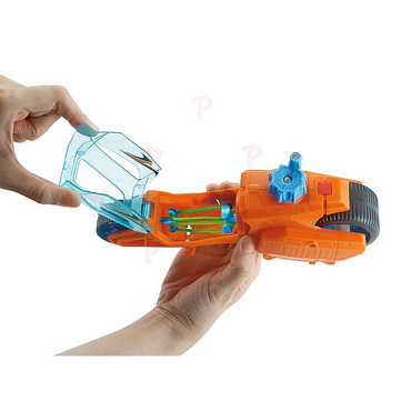 Hot Wheels AUTONAKRĘCIAKI MOTOCYKL DPB66 NEW TV  POMARAŃCZOWY