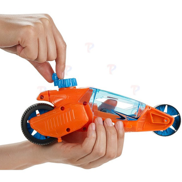 Hot Wheels AUTONAKRĘCIAKI MOTOCYKL DPB66 NEW TV  POMARAŃCZOWY