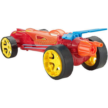 Hot Wheels AUTONAKRĘCIAKI WYŚCIGÓWKA DPB63 NEW TV CZERWONY