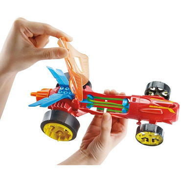 Hot Wheels AUTONAKRĘCIAKI WYŚCIGÓWKA DPB63 NEW TV CZERWONY