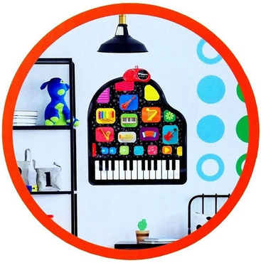 INTERAKTYWNA MUZYCZNA MATA PIANINKO NAGRYWA DOTYK