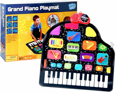 INTERAKTYWNA MUZYCZNA MATA PIANINKO NAGRYWA DOTYK