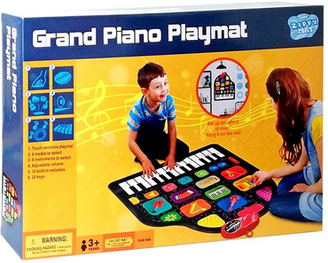 INTERAKTYWNA MUZYCZNA MATA PIANINKO NAGRYWA DOTYK