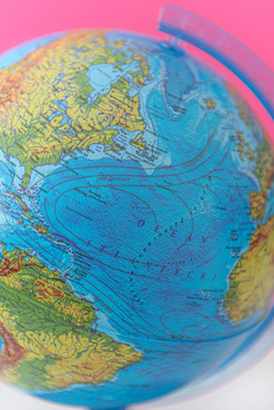 INTERAKTYWNY GLOBUS z APLIKACJĄ MAPA FIZYCZNA 21cm