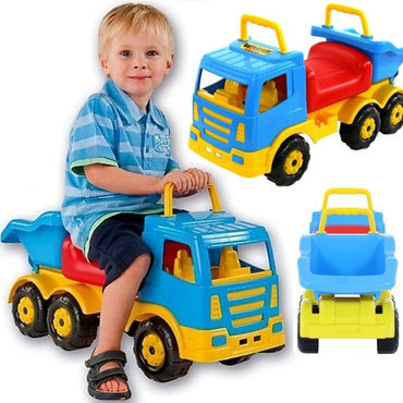 JEŹDZIK PCHACZ 3W1 Mega DUŻA WYWROTKA Auto