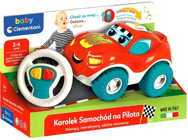 KAROLEK INTERAKTYWNE AUTKO NA PILOTA CLEMENTONI