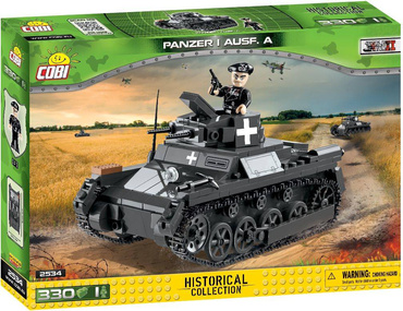 KLOCKI COBI CZOŁG PANZER I AUSF.A MAŁA ARMIA 330el