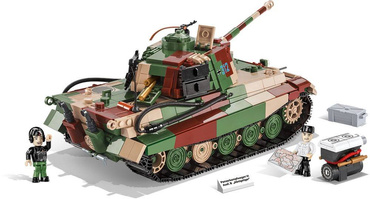 KLOCKI COBI CZOŁG PZKPFW VI AUSF B KONIGSTIGER 1000EL.