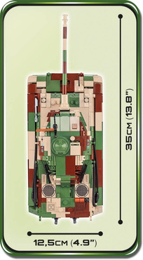 KLOCKI COBI CZOŁG PZKPFW VI AUSF B KONIGSTIGER 1000EL.