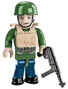KLOCKI COBI MYŚLIWIEC JUNKERS 52/3M FIGURKI 548el.