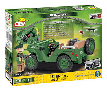 KLOCKI COBI SAMOCHÓD TERENOWY FORD GP ARMIA 91 el.