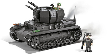 KLOCKI DZIAŁO PRZECIWLOTNICZE FLAKPANZER IV WIRBELWIND CZOŁG COBI 2548