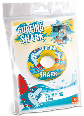 KOŁO PIŁKA RĘKAWKI DO PŁYWANIA ZESTAW DLA DZIECI SURFING SHARK