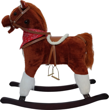 KOŃ NA BIEGUNACH Konik INTERAKTYWNY BUJAK BUJANY KONIK 74cm