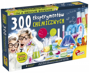 LABORATORIUM CHEMICZNE 300 EKSPERYMENTÓW LISCIANI