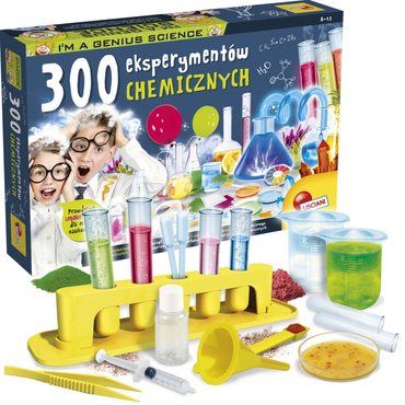 LABORATORIUM CHEMICZNE 300 EKSPERYMENTÓW LISCIANI