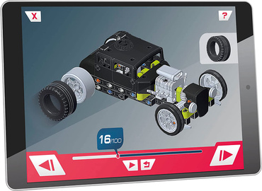 LABORATORIUM MECHANIKI HOT ROD I RACE TRUCK ZESTAW CLEMENTONI 50792
