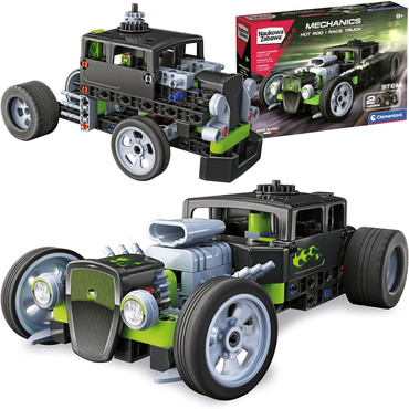 LABORATORIUM MECHANIKI HOT ROD I RACE TRUCK ZESTAW CLEMENTONI 50792