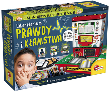 LABORATORIUM PRAWDYWY I KŁAMSTWA WYKRYWACZ KŁAMSTW MAŁY GENIUSZ LISCIANI