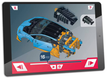 LAMBORGHINI HURACAN STO LABORATORIUM MECHANIKI 270el CLEMENTONI