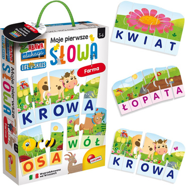 LISCIANI GRA EDUKACYJNA MOJE PIERWSZE SŁOWA FARMA