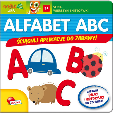 Lisciani CAROTINA KSIĄŻECZKA EDUKACUJNA ALFABET ABC APLIKACJA