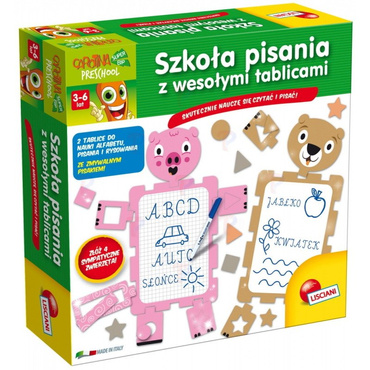Lisciani KAROTKA Gra SZKOŁA PISANIA Wesołe Tablice