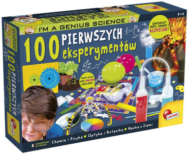 Lisciani WIELKIE LABORATORIUM 100 EKSPERYMENTÓW