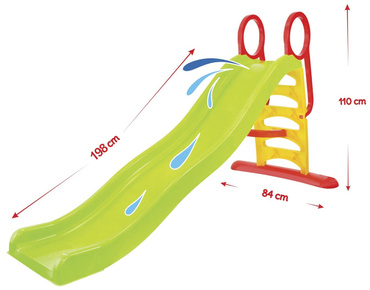 MEGA ZJEŻDŻALNIA OGRODOWA DLA DZIECI Z WODĄ 2 m
