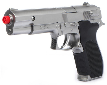 METALOWY PISTOLET NA KAPISZONY 8 NABOI GONHER 45/0