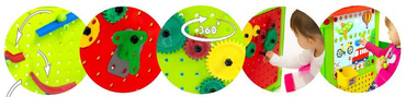 MOCHTOYS DOMEK OGRODOWY DLA DZIECI SMART HOUSE - PLAC ZABAW