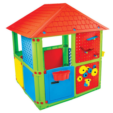 MOCHTOYS DOMEK OGRODOWY DLA DZIECI SMART HOUSE - PLAC ZABAW