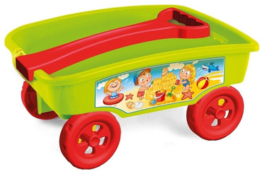 MOCHTOYS WÓZEK NA ZABAWKI PRZYCZEPKA Z ZESTAWEM DO PIASKU