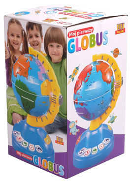 MÓJ PIERWSZY GLOBUS INTERAKTYWNY EKUKACYJNY MÓWI PL