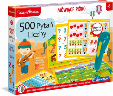 MÓWIĄCE PIÓRO 500 PYTAŃ PYTANIA LICZBY CLMENTONI