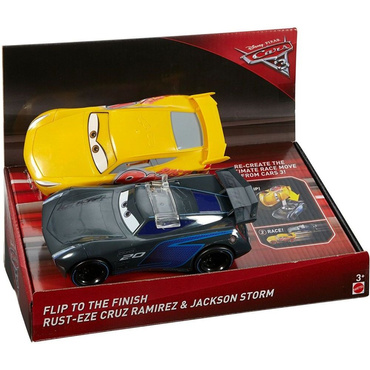 Mattel CARS 3 AUTA ODJAZDOWE FIKOŁKI FCX95 Wyścig