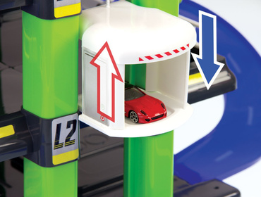 Mochtoys MEGA DUŻY GARAŻ PARKING 2+3 POZIOMY ZESTAW