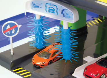 Mochtoys MEGA DUŻY GARAŻ PARKING 2+3 POZIOMY ZESTAW