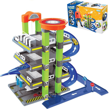 Mochtoys MEGA DUŻY GARAŻ PARKING 4 POZIOMY