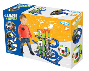 Mochtoys MEGA DUŻY GARAŻ PARKING 4 POZIOMY