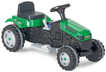 OGROMNY TRAKTOR DLA DZIECI NA AKUMULATOR 6V XL KLAKSON ZIELONY PILSAN