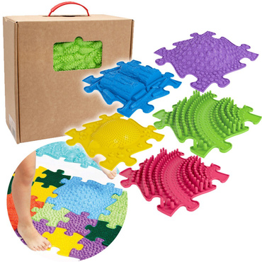 Ortopedyczna MATA Sensoryczna PUZZLE ZESTAW 5 el.