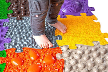 Ortopedyczna MATA Sensoryczna PUZZLE ZESTAW 5 el.