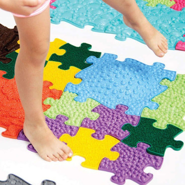 Ortopedyczna MATA Sensoryczna PUZZLE ZESTAW 5 el.