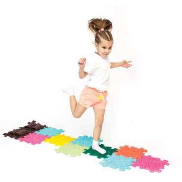 Ortopedyczna MATA Sensoryczna PUZZLE ZESTAW 6 el. BABY