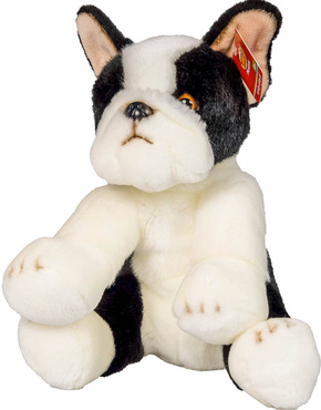 PIESEK MASKOTKA PLUSZOWY PIES PLUSZAK BOSTON TERRIER Smily Play