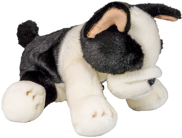 PIESEK MASKOTKA PLUSZOWY PIES PLUSZAK BOSTON TERRIER Smily Play