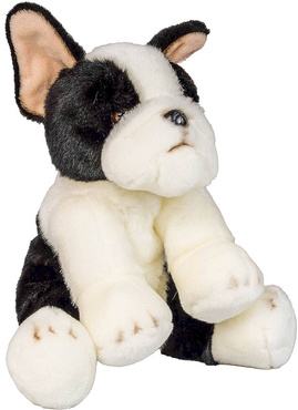 PIESEK MASKOTKA PLUSZOWY PIES PLUSZAK BOSTON TERRIER Smily Play