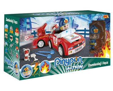 PINYPON ACTION ZESTAW STRAŻ POŻARNA FIGURKA EPEE